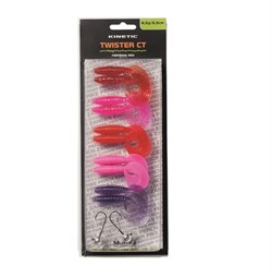 Kinetic Twister CT 6,5 cm/8,5 gr - Rainbow Mix